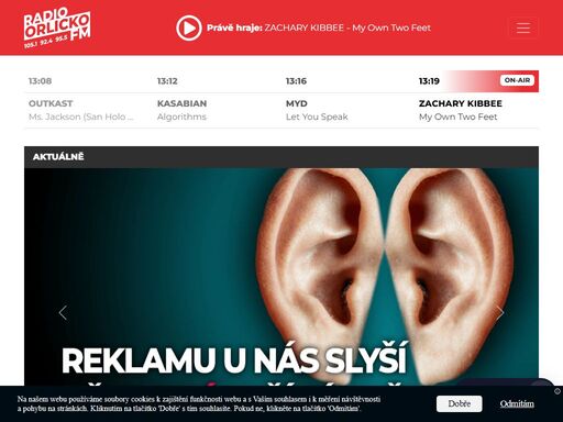 radio orlicko - 95,5 | 92,4 | 105,1 fm