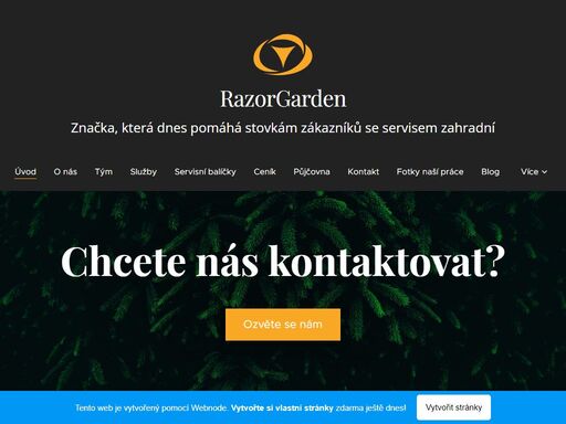 profesionální servis zahradní techniky havířov a okolí - razorgarden