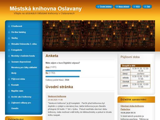www.knihovnaoslavany.cz