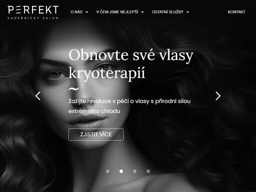 salon perfekt: jsme specialisté na prodlužování vlasů great lengths, kryoterapii a ionokure ošetření a výhradní distributoři těchto technologií pro čr.