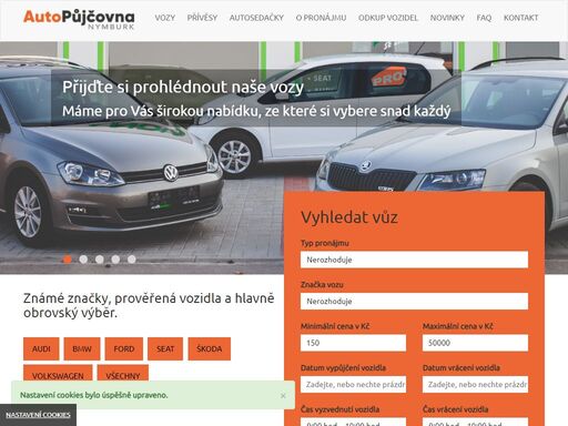 obrovský výběr vozů za skvělé ceny - vítejte v autopůjčovně nymburk...