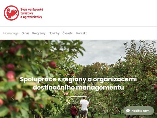 svaz venkovské turistiky a agroturistiky aktivně přispívá k rozvoji venkovské turistiky a agroturistiky v čr. vytváříme produkty udržitelného cestovního ruchu a pečujeme o značku prázdniny na venkově.