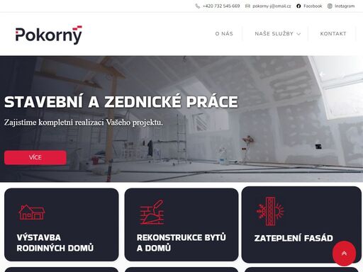 hledáte spolehlivé zednictví ve znojmě a okolí? naše stavební firma nabízí kvalitní stavební práce – rekonstrukce, zednické práce i novostavby. kontaktujte nás! 