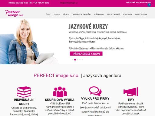 naše agentura je mladý, dynamický a motivovaný kolektiv.jazykové kurzy angličtina,němčina,španělština,francouzština,ruština,italština,arabština.perfect image s.r.o. - jazyková škola most