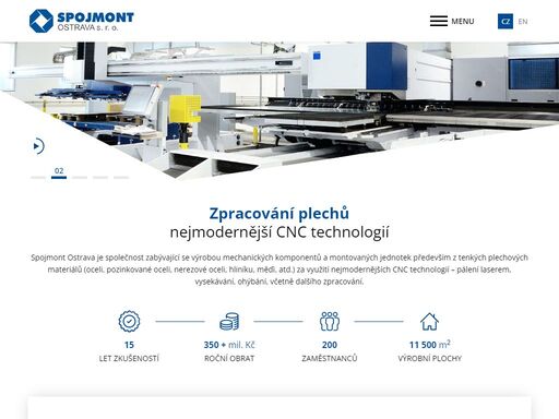 kompletní zpracování plechů nejmodernější cnc technologií