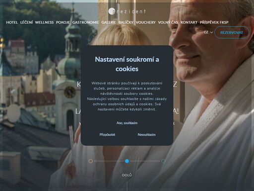 nový český designový spa & wellness resort v centru karlových varů 