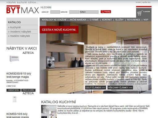 v databázi firmy bytmax - nábytek pro brno, je pro vás připraveno 1678 skříněk, stolů, postelí, polic a dalších kusů nábytku, ze kterých můžete vybírat.