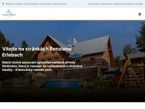 penzion erlebach nabízí příjemné ubytování v krkonoších, penzion vrchlabí.