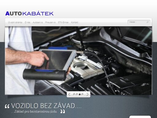 autoservis kabátek - servis vozidel všech značek, pneuservis, stk - emise.
