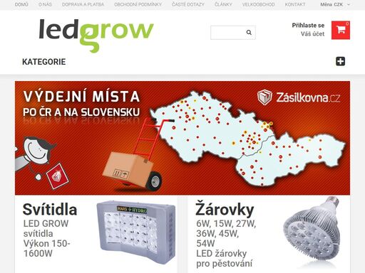 internetový obchod s led grow osvětlením pro pěstování rostlin. u nás můžete vybírat z desítky modelů lišící se výkonem, svítivostí, rozměry a dalšími parametry