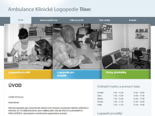  | ambulance klinické logopedie třinec, regina kudelova