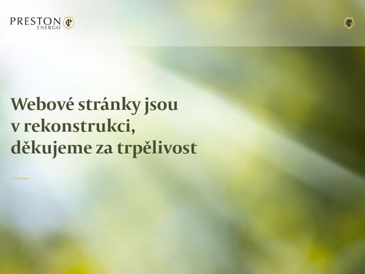společnost preston energo je součástí finanční skupiny preston capital,a.s. zaměřujeme se na bioplynové stanice, kde vidíme velký potenciál. bioplyn je možné využívat jak k výrobě elektřiny, tak k výrobě tepla, může být také využíván jako palivo v dopravě.