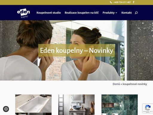 koupelnové studio na praze 10. koupelny na klíč, prodej obkladů, dlažeb, sanity, realizujeme sprchové zástěny na míru. navštivte náš showroom.
