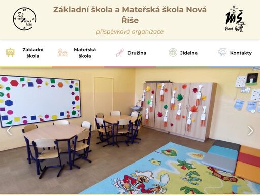 základní škola a mateřská škola nová říše příspěvková organizace, březinova 193, 588 65 nová říše (kraj vysočina)