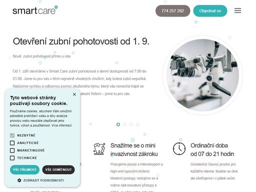 jak cˇasto jste se podi´vali do zrcadla s prˇa´ni´m, zˇe byste chteˇli mi´t lepsˇi´ u´smeˇv? umíme vám splnit přání!