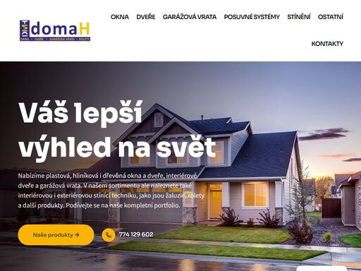 okna, dveře a garážová vrata