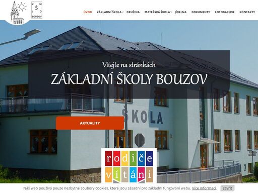 základní škola bouzov, mateřská škola bouzov, školní jídelna a školní družina bouzov