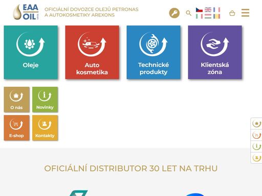 hlavní činností firmy je velkoobchodní prodej a distribuce olejů, maziv, provozních kapalin a různých doplňkových produktů potřebných nejen při provozu motorových vozidel v silniční dopravě, ale i v rozličných typech strojů v různých průmyslových odvětvíc