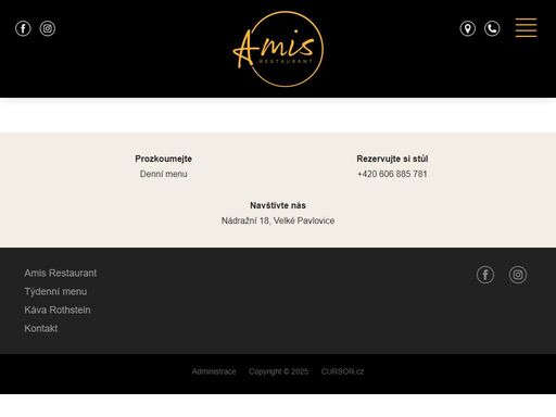 www.amisrestaurant.cz