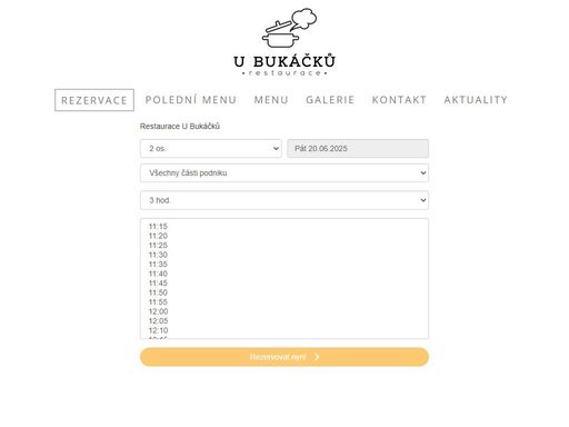 rezervace