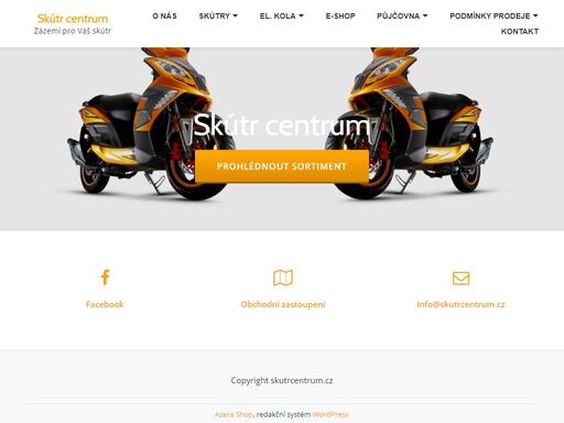 zázemí pro váš skútr, prodej, půjčovna a servis skútrů. nejlevnější skútry 125ccm. doprava po celé čr, výhodné ceny. české budějovice.