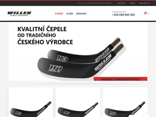 kvalitní hokejové a hokejbalové čepele od tradičního českého výrobce. nakupte čepele přímo od výrobce! doprava nad 1300 kč zdarma.