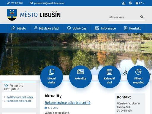 www.mestolibusin.cz