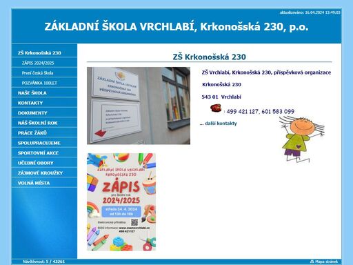 základní škola‚ krkonošská 230