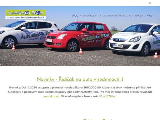 www.autoskolaefler.cz