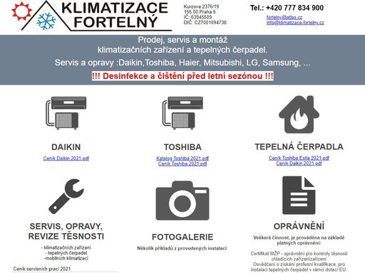 www.klimatizace-fortelny.cz