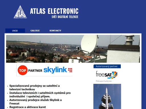 satelitní technika atlas electonics