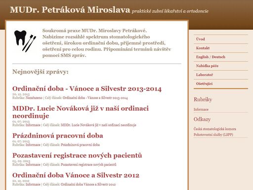 www.mudr-petrakova.cz