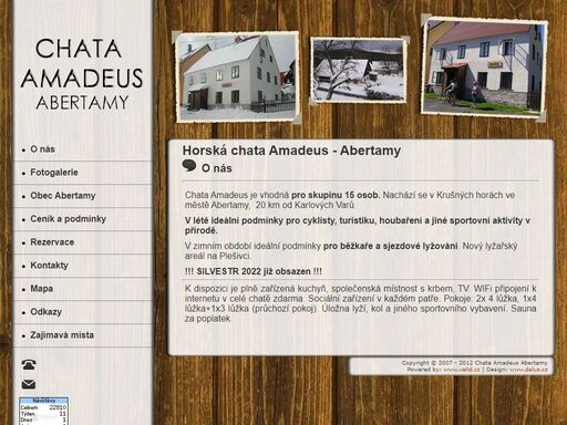 www.chata-amadeus.cz