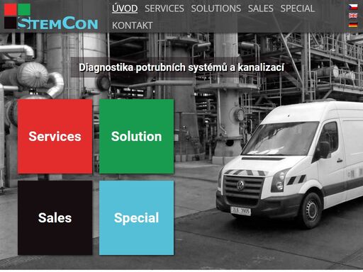 společnost stemcon, a.s. disponuje komplexním portfoliem služeb v oblasti trubních systémů a velkých strojních zařízení.