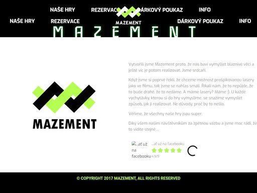 www.mazement.cz