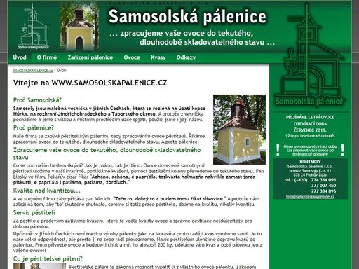 www.samosolskapalenice.cz