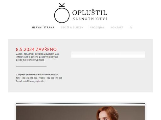 www.klenoty-oplustil.cz