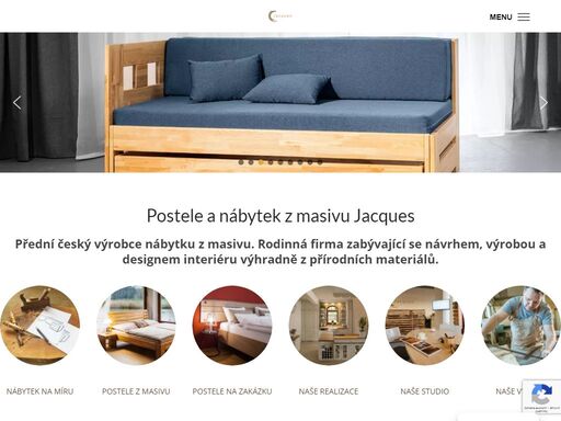 postele a nábytek z masivu, přední český výrobce . rodinná firma zabývající se návrhem, výrobou a designem interiéru z přírodních materiálů.