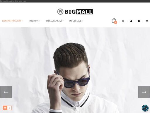 bigmall.cz, online obchod s kontaktními čočkami