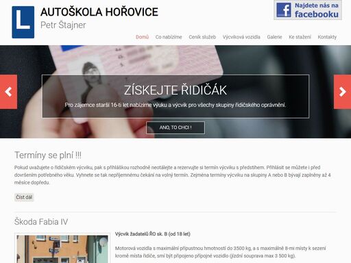 www.autoskola-horovice.cz