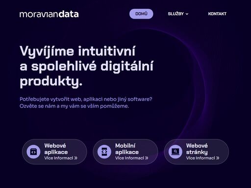 specializujeme se na vývoj mobilních a webových aplikací, prezentačních webových stránek a informačních systémů. ozvěte se nám a my vám se vším pomůžeme.