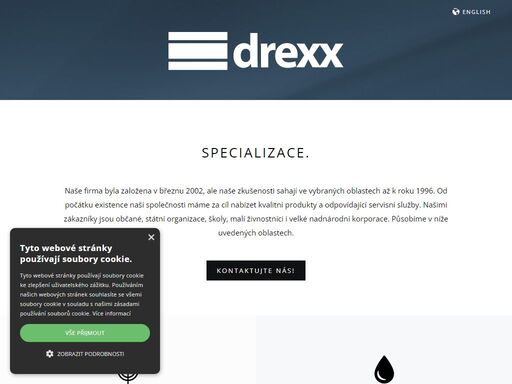 drexx : flexotisk, knihtisk, recyklace rozpouštědel a ředidel, www.mikroshop.cz: mikroskopy, usb mikroskopy, lupy, antistatické pomůcky