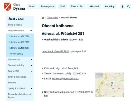 www.obecdysina.cz/zivot-v-obci/obecni-knihovna