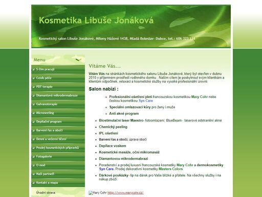 www.kosmetika-jonakova.cz
