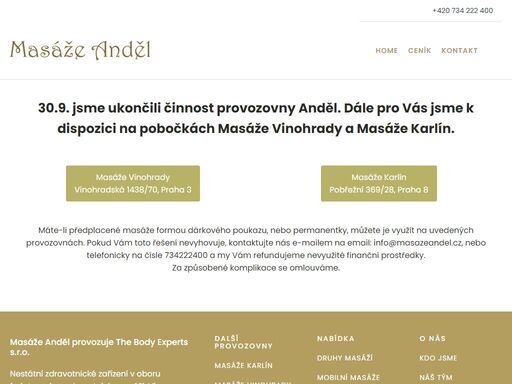 www.masazeandel.cz