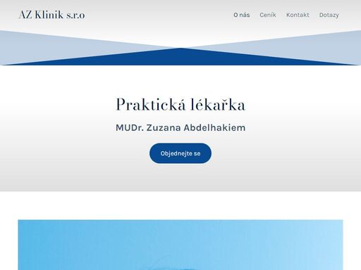 az klinika s.r.o
praktická lékařka mudr. zuzana abdelhakiem