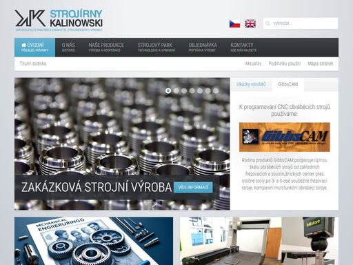 strojírny kalinowski s.r.o. krnov, váš spolehlivý partner a dodavatel strojírenských výrobků.