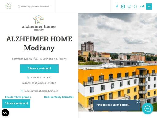 naleznete zde všechny informace, které potřebujete vědět o pobočce alzheimer home modřany. důležitá kontaktní čísla, novinky a reference.