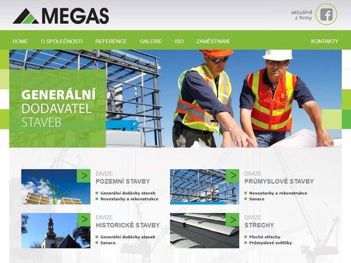 stavení firma megas je generální dodavatel staveb po celé čr. realizujeme stavby pro domácí i zahraniční investory, rekonstrukce budov, střechy a sanace.