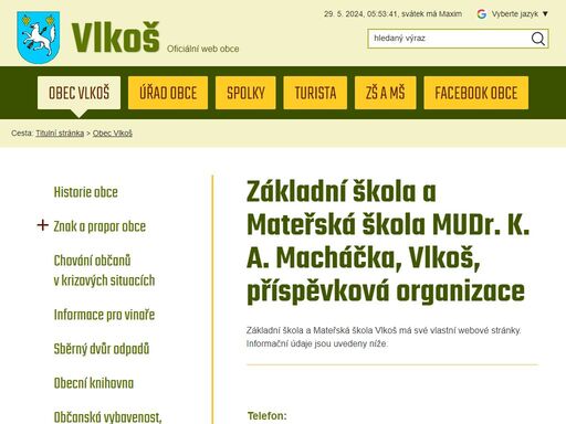 vlkos.cz/zakladni-skola-a-materska-skola-mudr-k-a-machacka-vlkos-prispevkova-organizace/os-1043